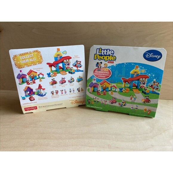 Fisher Price Little People Magic of Disney Mickey Pluto Minnie Daisy Bundle New - Picture 13 of 16